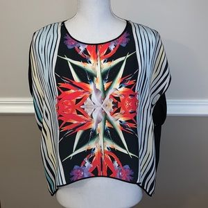 Clover Canyon floral printed blouse